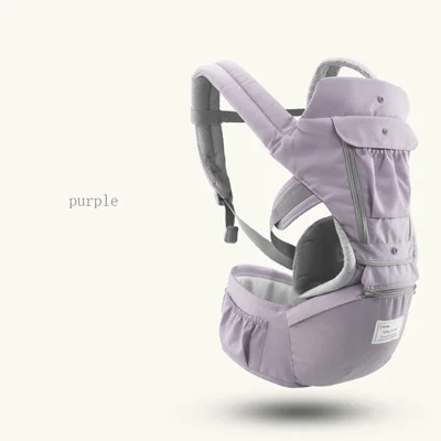 purple Эргономичная Сумка-кенгуру для младенцев, кенгуру, кенгуру для путешествий, 0-36 месяцев - Цвет: purple