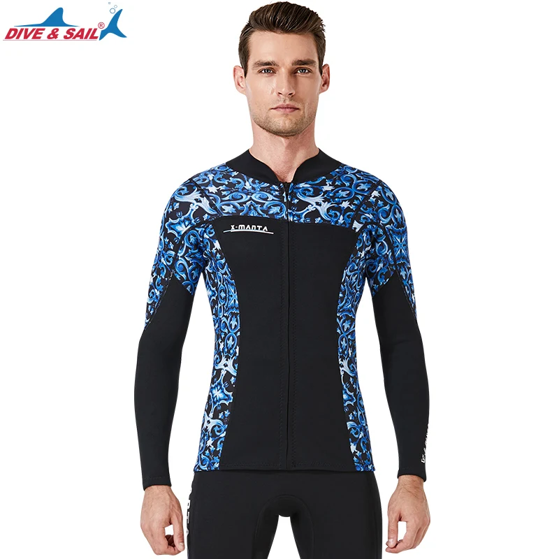 Men's Wetsuit Jacket Pants 1.5mm Neoprene Surfing Leggings for Diving Snorkeling Spring Swimming Top Bottom Women | Спорт и