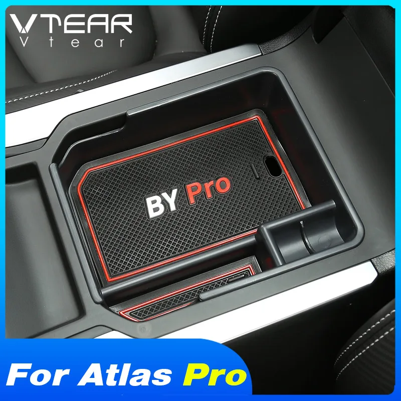 Vtear Car Storage Box Central Console Armrest Holder Tidy Organizer Interior Accessories Parts For Geely Atlas Pro Azkarra 2021 |