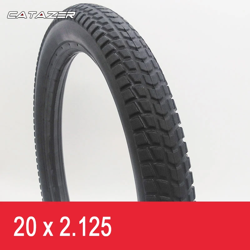 Однотонные шины 20x2 125 велосипедные для горного велосипеда 20 дюймов надувные из