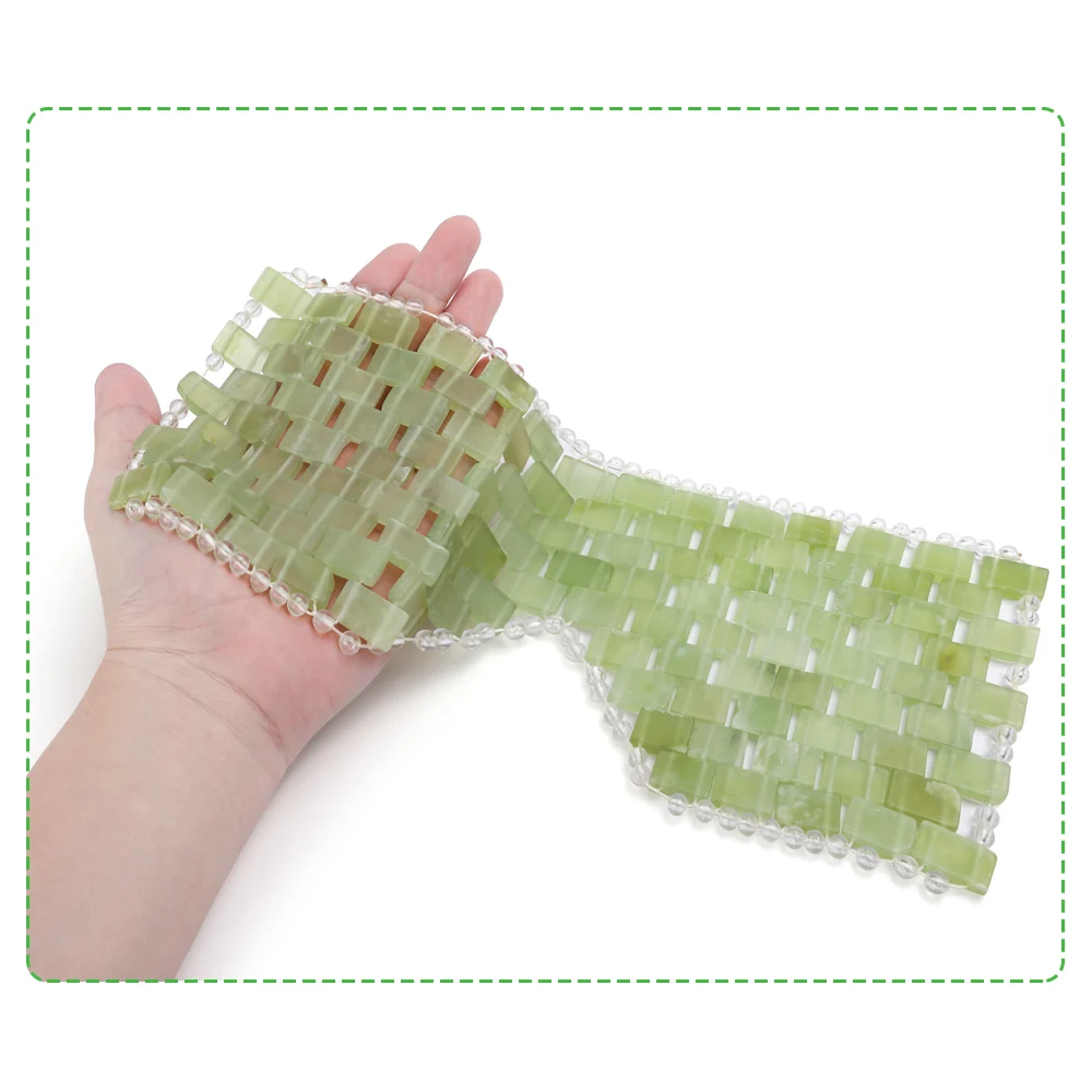 Нефритовая маска для глаз с натуральным камнем лечебная крутая сна