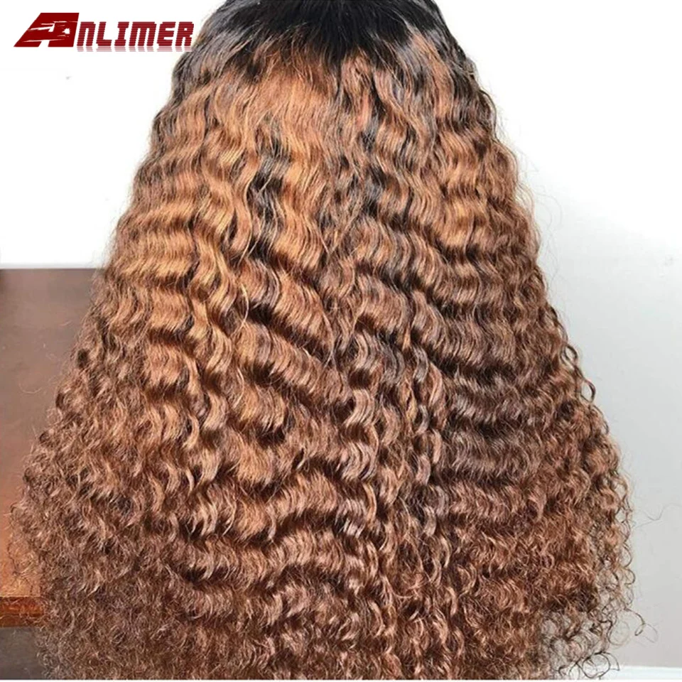 13x6 Синтетические волосы на кружеве парик перуанские кудрявые натуральные