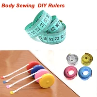 1 5m body measuring ruler sewing tailor tape measure mini soft flat ruler centimeter sewing measuring tape diy accessories