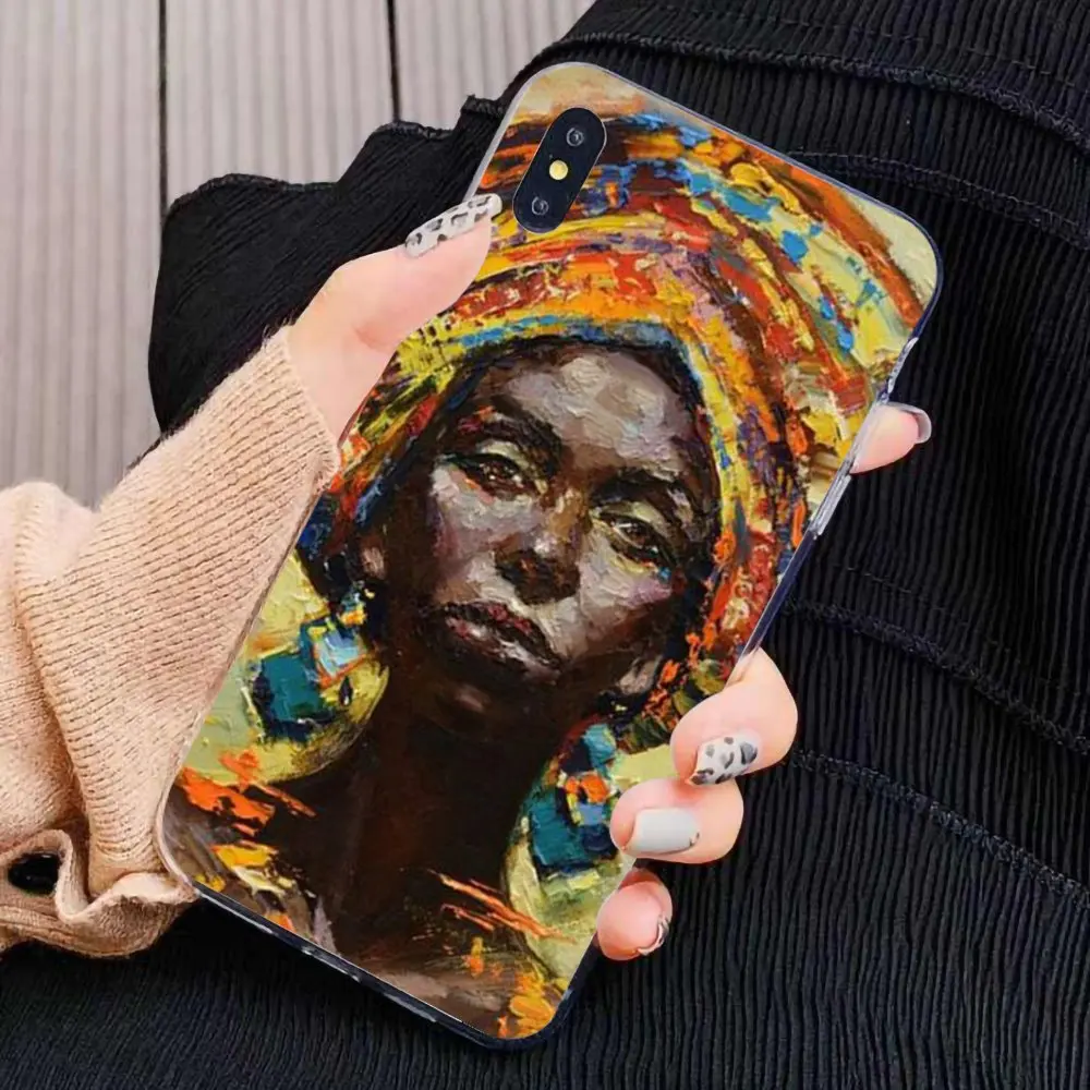 Силиконовый чехол для Samsung Galaxy Note 2 3 4 5 8 9 S2 S3 S4 S5 мини S6 S7 край S8 S9 плюс Африканский