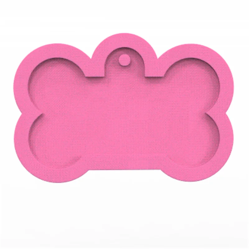 

Силиконовая форма, бирка для собак, кость «сделай сам», полимерный брелок, подвеска, инструменты для изготовления ювелирных изделий ручной ...