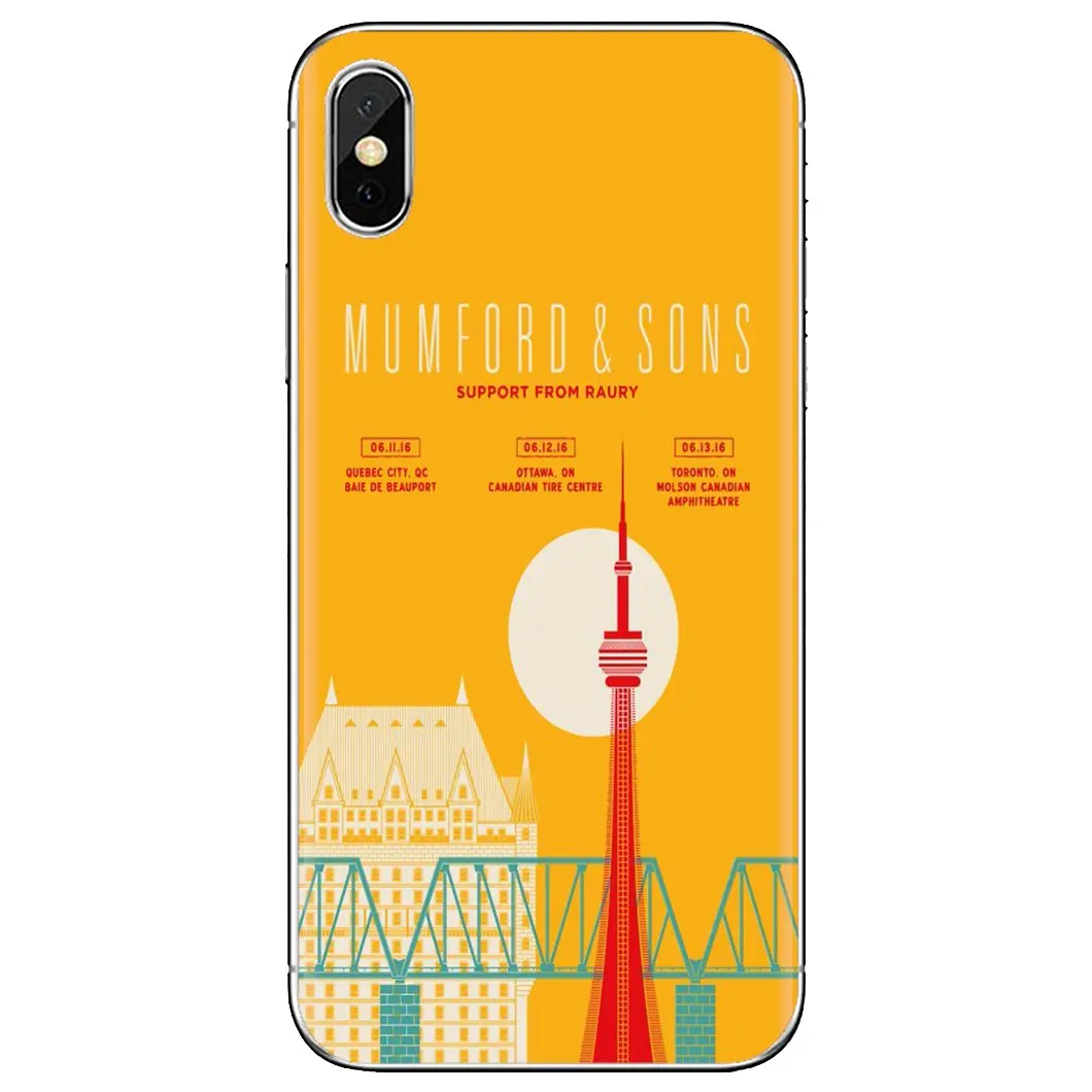 Мягкий чехол из ТПУ с узором Mumford and Sons Rock Band плакат для Samsung Galaxy A10 A40 A50 A70 A3 A5 A7 A9 A8 A6