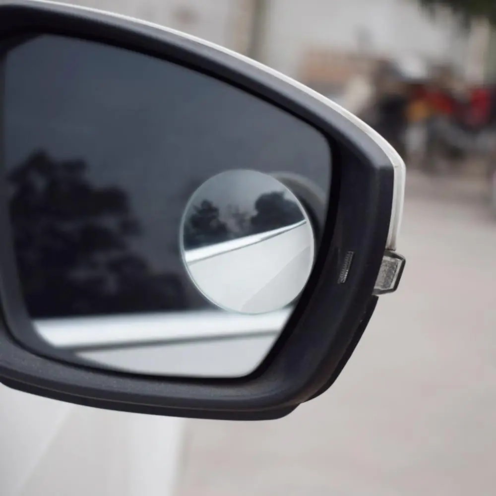 

50% Dropshipping!!2Pcs Universal Car Convex Reflector Rear Side View Blind Spot Round Mirrors