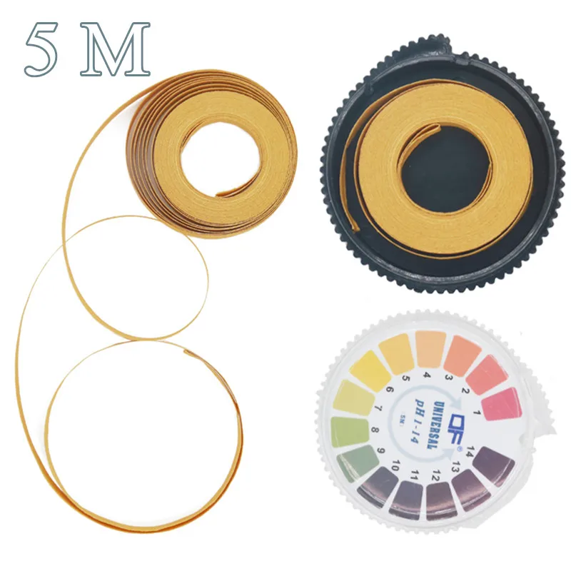 

Universal pH test strips Roll, Full Range 1-14 ring Alkaline Acid Indicator Test paper Strip - 5m Roll 20%off