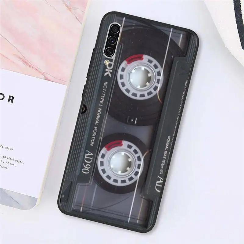 

Retro Cassette Tape Phone Case For Samsung galaxy A S note 10 7 9 20 30 31 40 50 51 71 21 s ultra