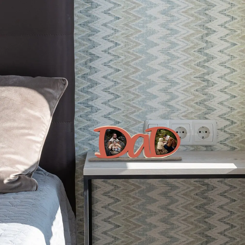 

DAD Father's Day Photo Creative Frame High-end Handmade Products Alphabet Acrylic Durable Photo Frame