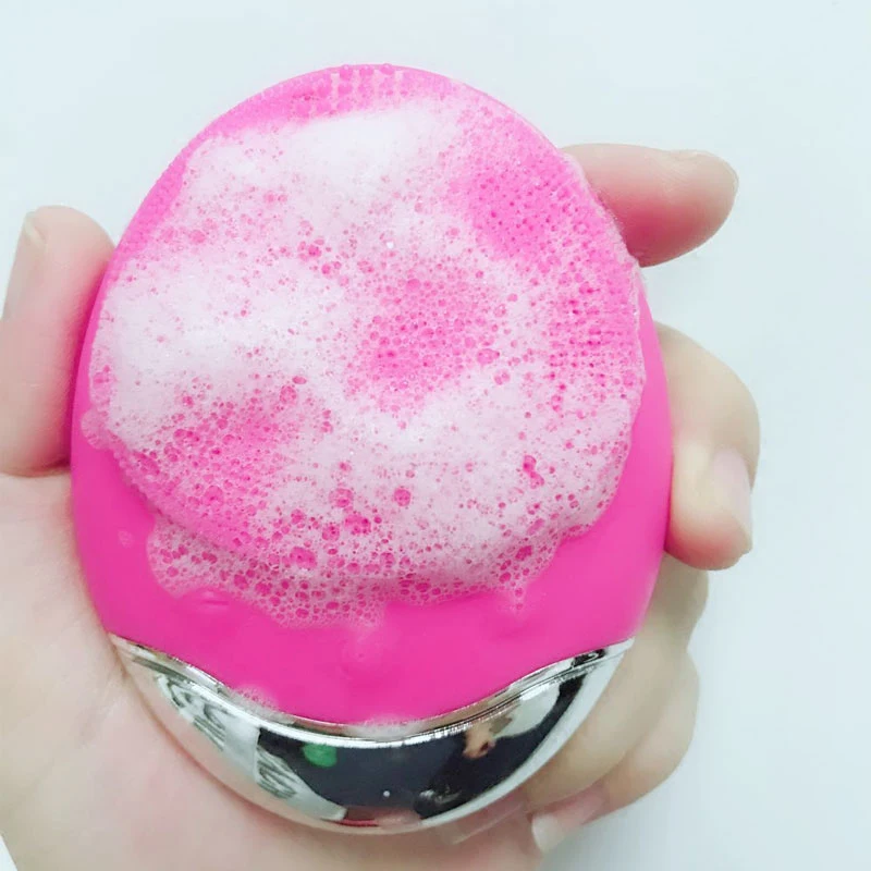 Ультразвуковая электрическая Очищающая щетка для лица Водонепроницаемая