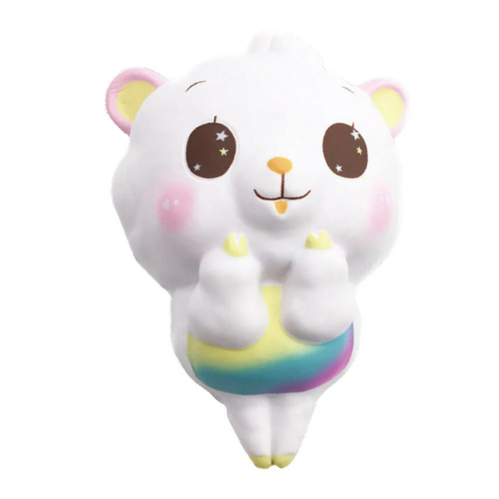 Милые Мультяшные овечьи игрушки симуляция мягкая медленно поднимающаяся