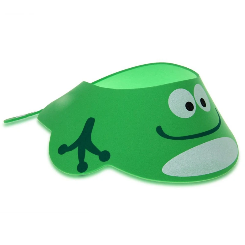 

Baby Kid Toddler Bath Shower Cap Hat Wash Hair Shampoo Shield Adjustable Green