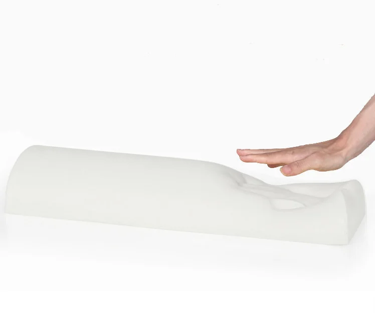 

Half Moon Bolster Wedge Sleeping Pillow Adjustable Inserts Memory Foam Removable Cover Bamboo Relieve Back Neck Knee Ankle Pain