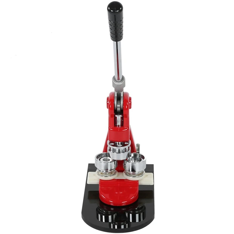 Точная 25 мм Кнопка производитель значок перфоратор пресс машина и 1000 частей