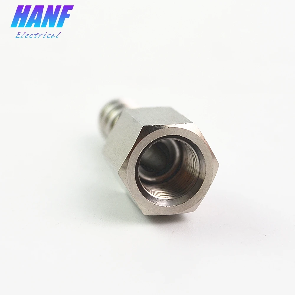 Коннектор из нержавеющей стали 304 с резьбой 1/8 ''до 8 мм Соединительный