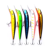 1pc 20cm minnow fishing lure crankbait wobblers plastic artificial hard bait bass fishing tackle peche everything for fishing