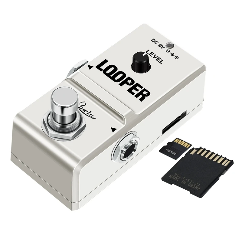 

LN-332A Upgraded Tiny Looper Electric Guitar Effect Pedal 10 Minutes of Looping Unlimited Overdubs