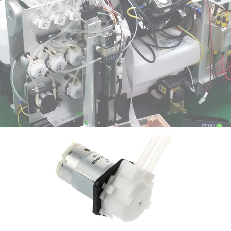 DC 12 В D3 Перистальтический дозирующий насос 3x5 мм DIY головка трубки для