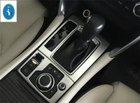 yimaautotrims accessories interior center control gear shift panel decoration cover trim for mazda 6 sedan wagon 2016 2017