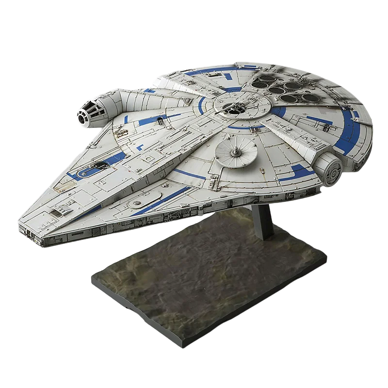 

Bandai A Star Wars Story Spaceship 1/144 Millennium Falcon Fighter Assembled Model Kids Toys