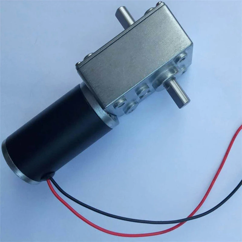 HTHL 24V DC двухосный червячный мотор с высоким крутящим моментом микро редуктор