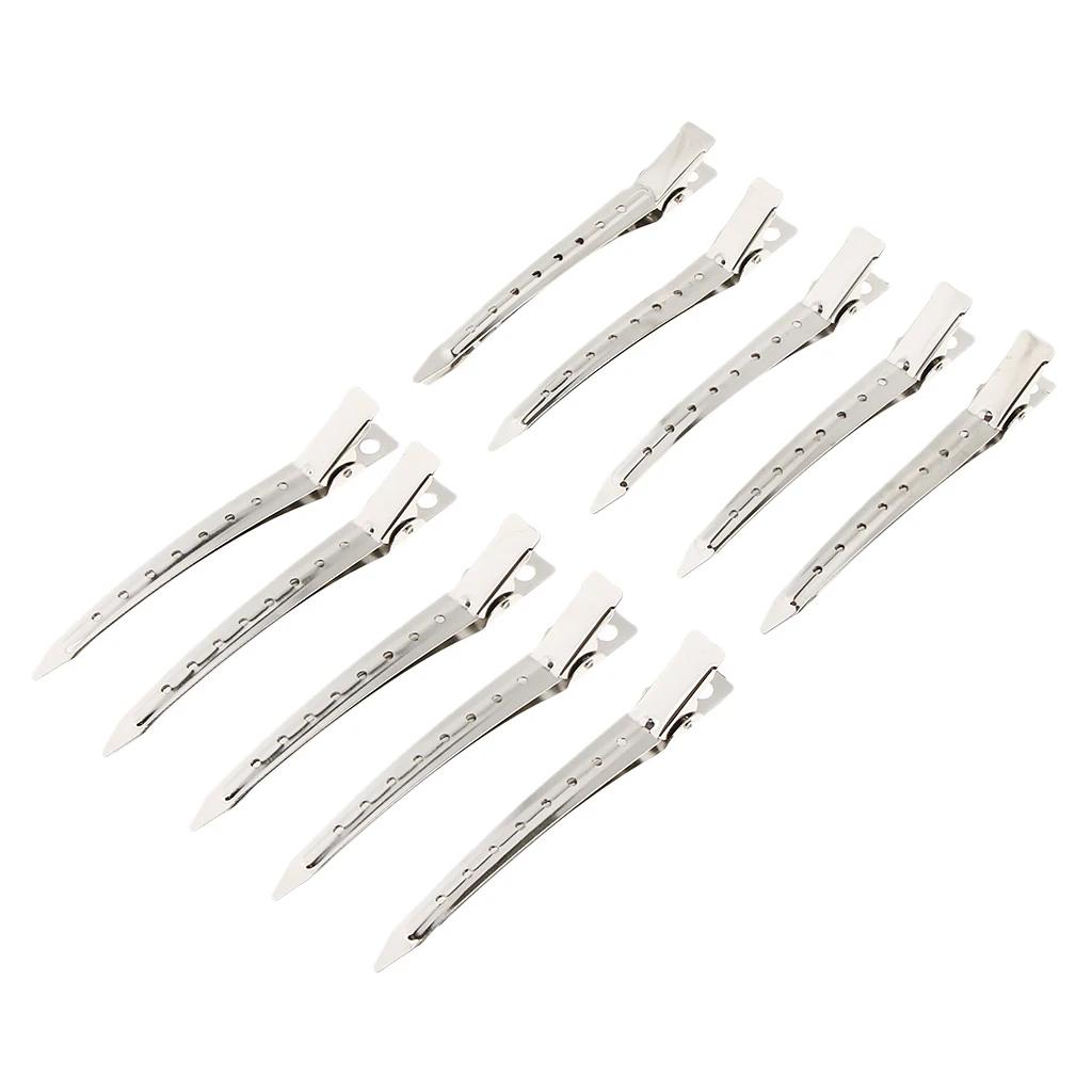 10x Duck Bill Hair Clips Grips Slide Pin Accessories Alligator DIY Tools 9cm |