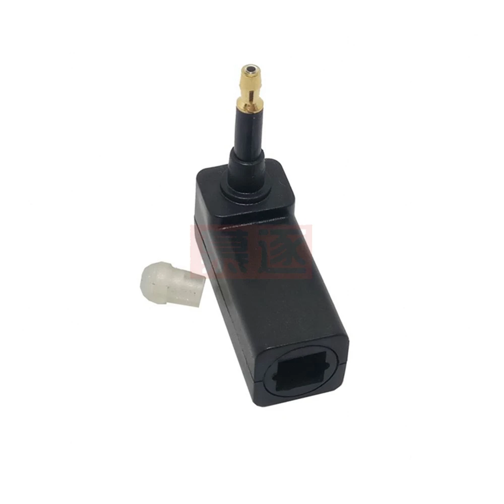 Фото Für Toslink Kabel Für TV BoxToslink Digital Optical Jack Zu 3,5 мм Mini Stecker 90 Grad Audio Adapter Stecker Rechten winkel Stec №4