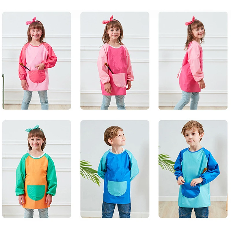 Детский фартук шеф повара для готовки выпечки Кухня девочка ролевые игры игрушки