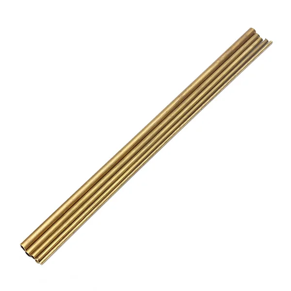 5 шт. латунная трубка 100 мм Латунная Труба для DIY заклепка рукоятки ножа диаметр 2 3 4