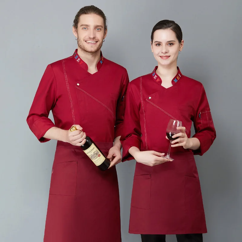 

Qiu Dong Outfit Dining Restaurant Dining Room To Kitchen Kitchen Tools After The Cook In The Spring And Autumn Outfit