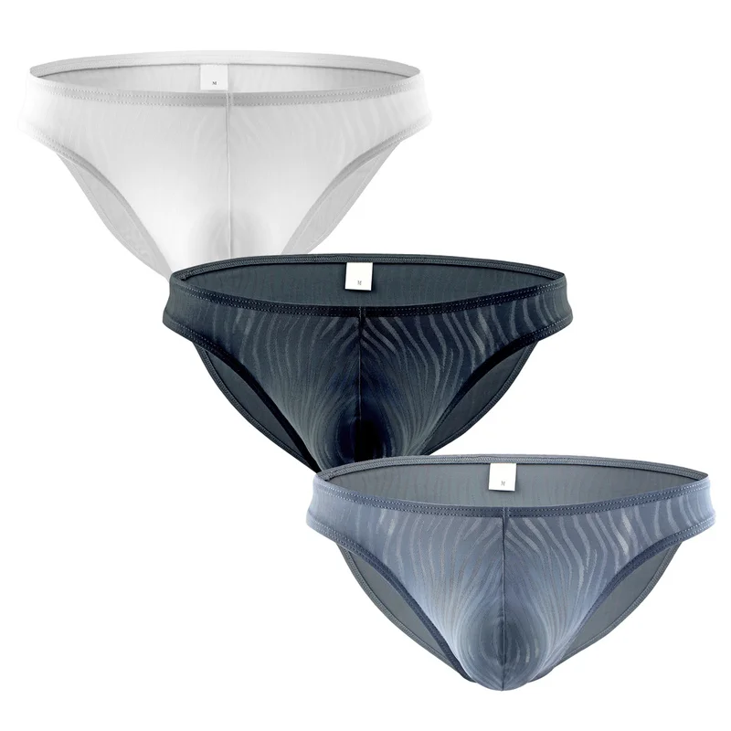 Сексуальные мужские плавки мягкое нижнее белье с низкой талией для пениса
