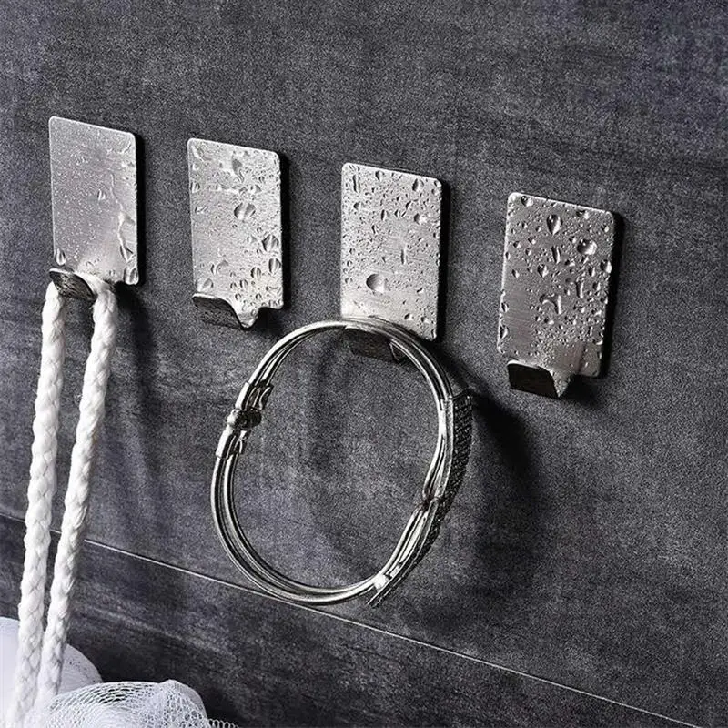 Многофункциональный крючок для ванной комнаты 8 шт. крючков из нержавеющей стали