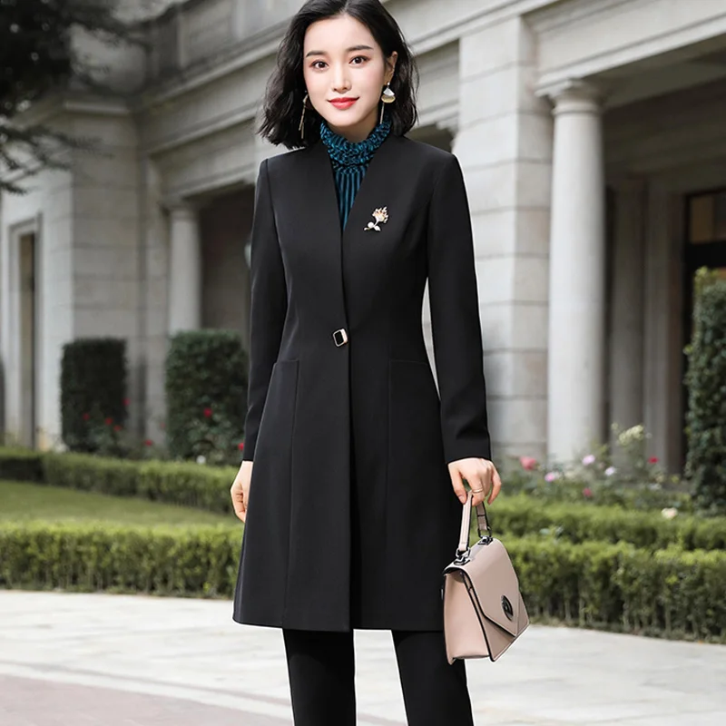 Lenshin высококачественный комплект из 2 предметов Официальный брючный костюм