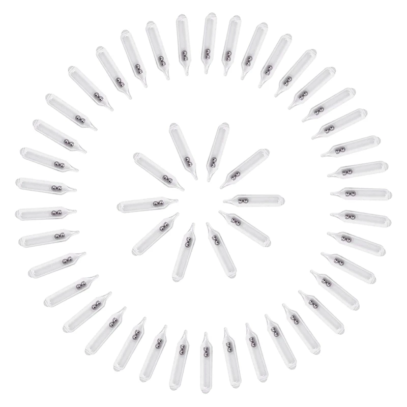 

20Pcs Fishing Rattles Worm Jig Metal Ball Rattles Insert Tube Sound Attract