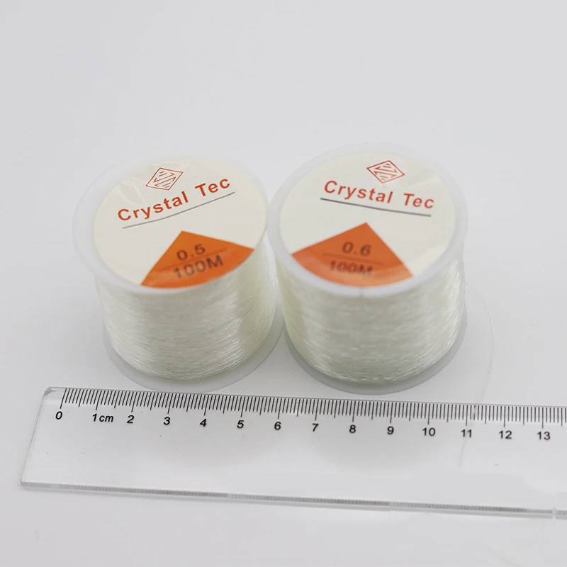 

Hesiod Transparent Elastic Crystal Line Rope String DIY Beading Stretch Cords for Jewelry Making Beading Bracelet Wire