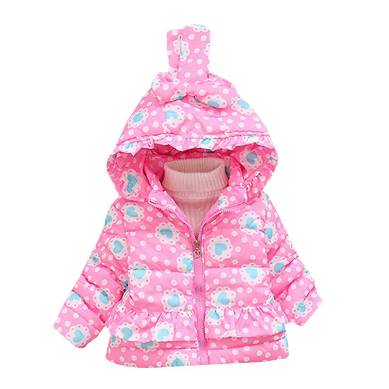 Детская одежда зимняя хлопковая куртка для детей плюс бархат теплая верхняя с