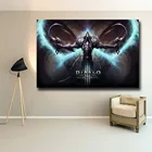 Diablo Характеристическая вязкость полимера HD игры постер Лилит общежития домашний Декор украшение квартиры картина Спальня наклейки на стену холст плакаты, постеры