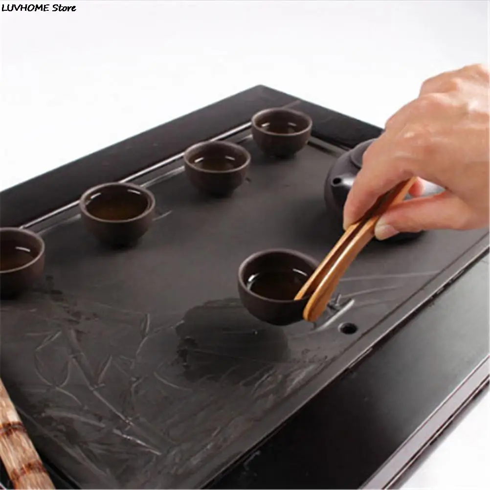 3 размера деревянный Пинцет для чая щипцы бекона бамбуковые кухонные салата