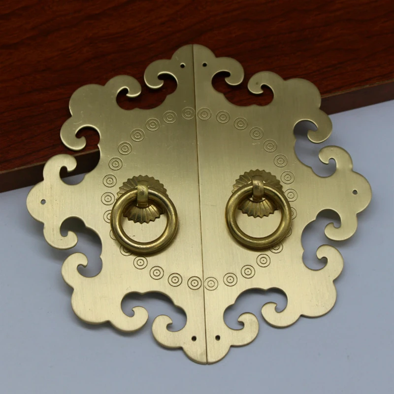 122 мм китайская антикварная мебель с выдвижными ящиками ручки оборудования