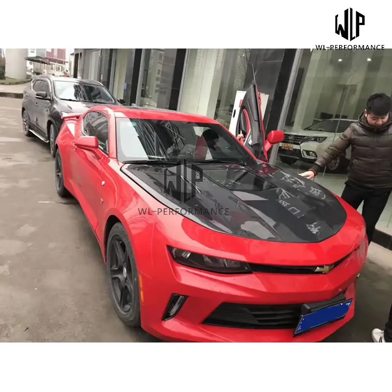 Высококачественная прозрачная крышка капота двигателя из углеродного волокна