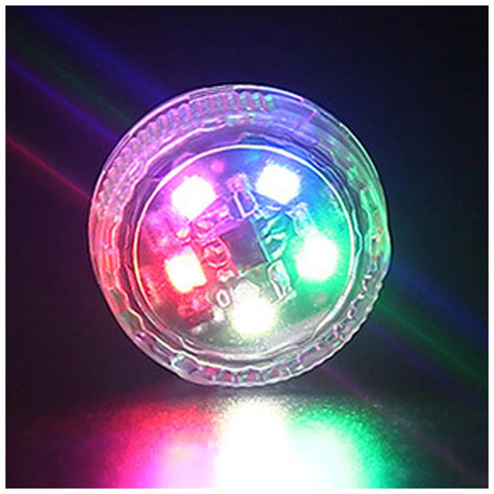 Colorful 5LED 4 шт. беспроводной светодиодный сигнал открывания двери автомобиля Предупреждение льная проблесковая лампа мигает анти-задней столкновения предохранительные лампы NJ88 - Испускаемый цвет: Colorful 5LED