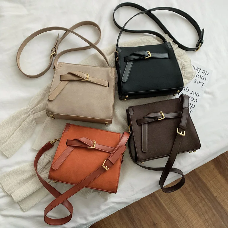 Матовая Сумка-конверт из искусственной кожи тоут на плечо школьные книжные сумки