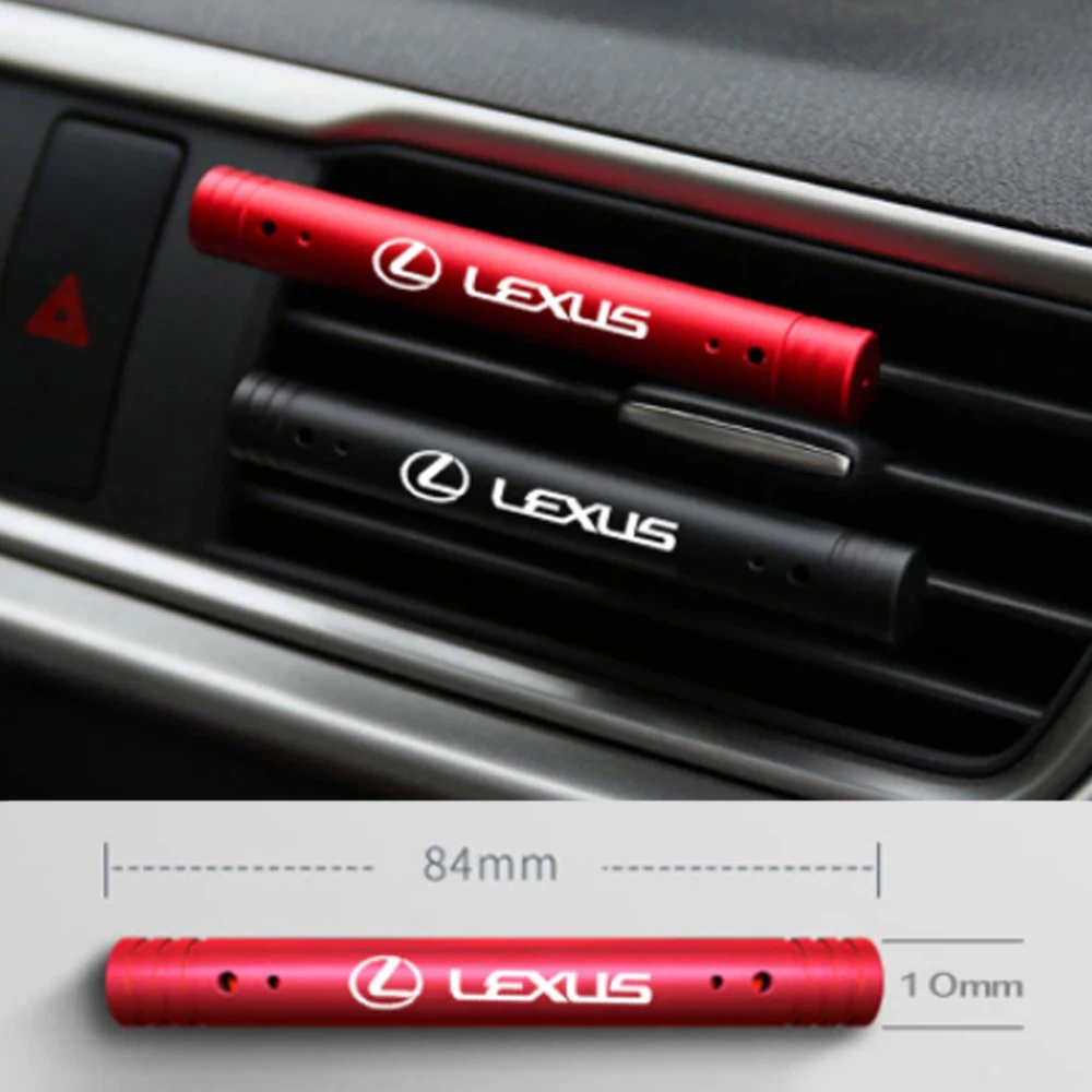 

Car Air Outlet Perfume Auto Logo Air Freshener Conditioning Balm Aromatherapy Stick For Lexus ES300 RX330 GS300 IS250 IS200