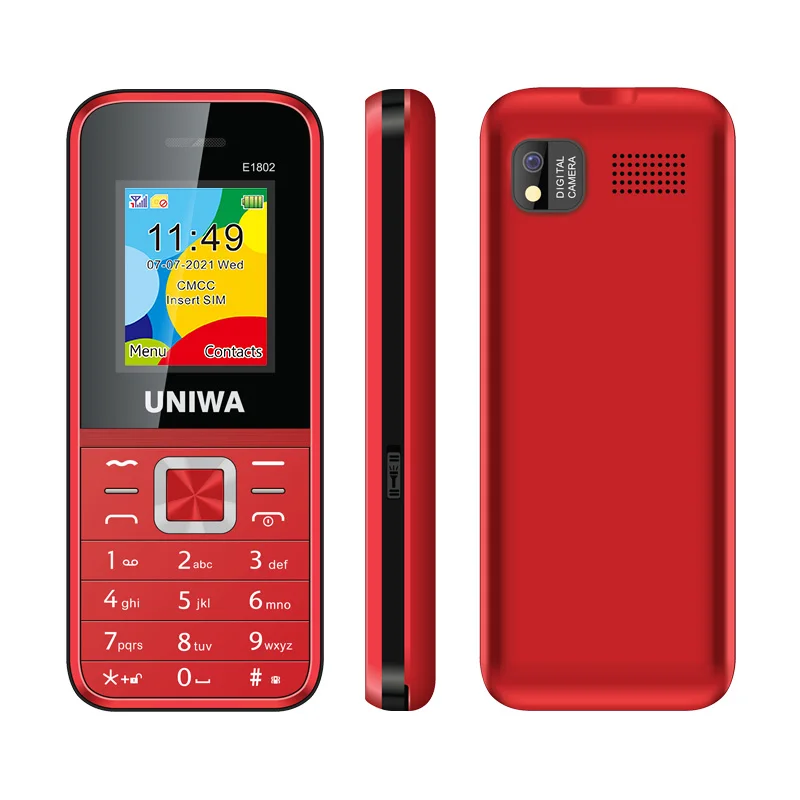 UNIWA E1802 клавиатура для телефона телефоны с кнопками длительное время ожидания FM GSM