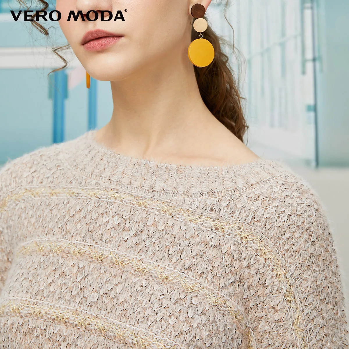Vero Moda женское винтажное Стильное трикотажное бархатное плиссированное платье из двух частей | 319446541