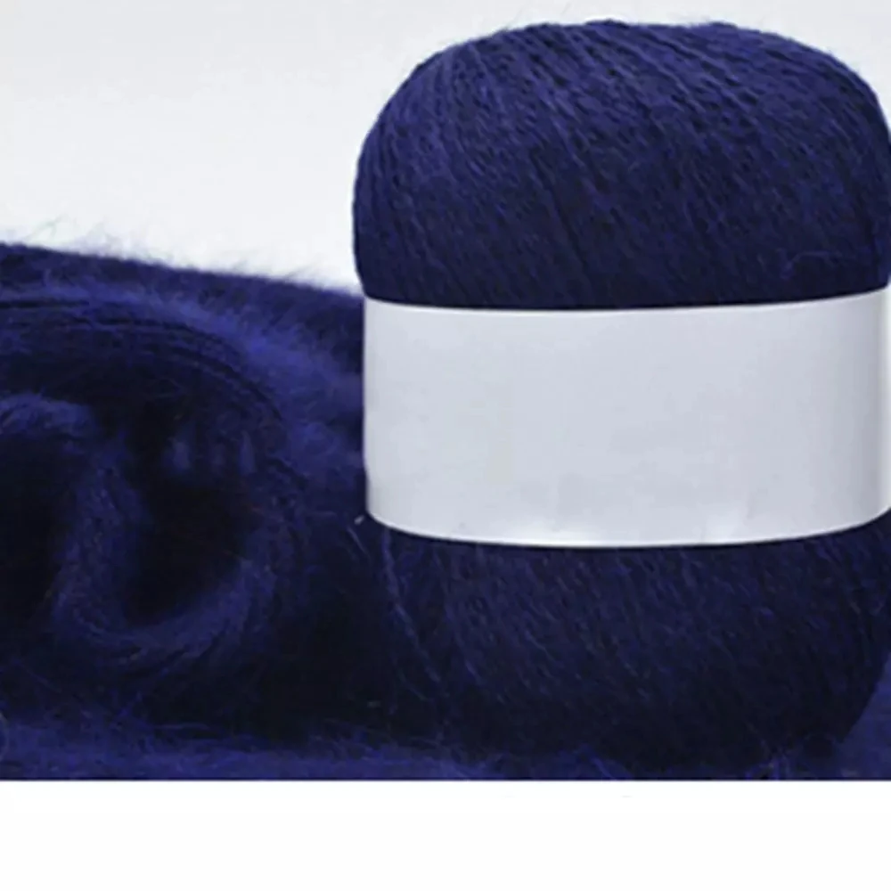 50 г плетеный провод удлиненном плюше Норка кашемир пряжа нескатывающаяся