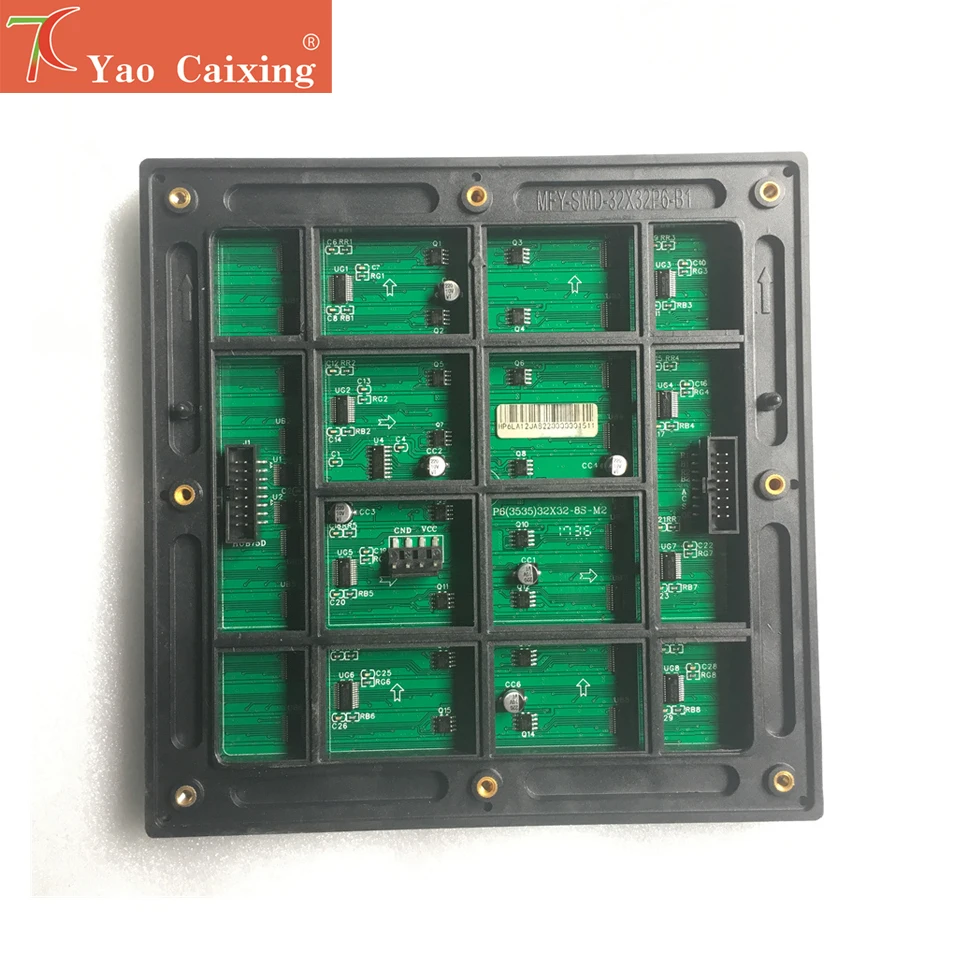 Наружный полноцветный светодиодный рекламный щит Yaocaixing P6 SMD3535 | Электронные