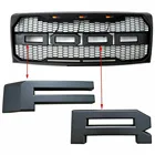 F  R письма для 09-17 Ford F150 Новый Раптор Стиль передняя решетка бампера с капюшоном, сетка Прямая замена