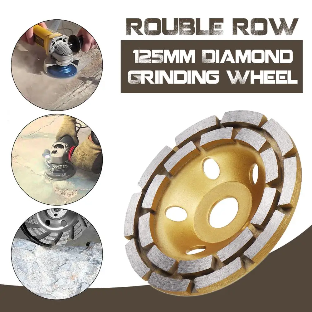 

Алмазный бетонный шлифовальный круг 125 мм, диск, сегмент, каменная кладка, гранитный камень, шлифовальный круг